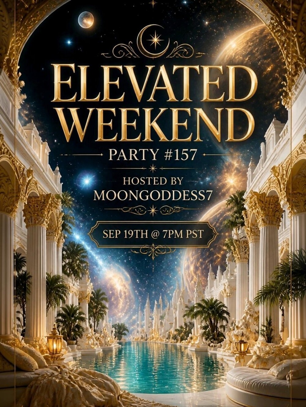 🥳 Elevated Weekend 🥳 Sep 19th 7pm PST #157 - Please Comment & Tag A Pff For HP
